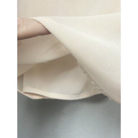 Lovers + Friends Romper Size Small Beige Pale Pink Long Sleeve Sheer Festival - Picture 13 of 15